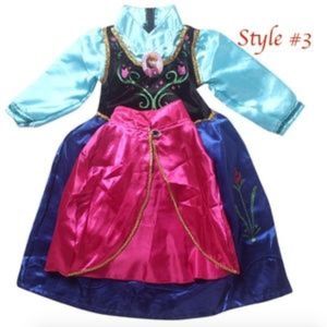 Frozen Anna Costume Girls Dress 5-7T Available NIP